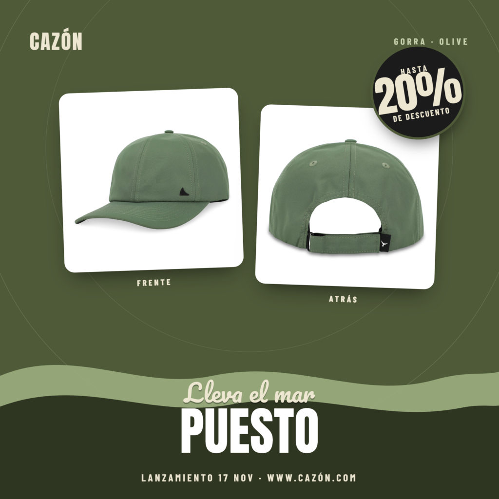 Gorra Dad Hat CAZÓN Olive