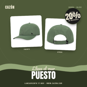 Gorra Dad Hat CAZÓN Olive