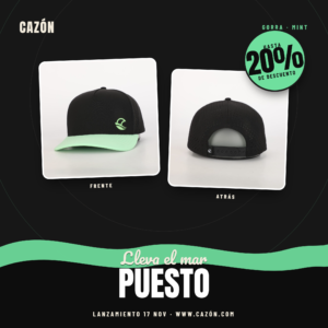 Gorra Snapback CAZÓN Mint